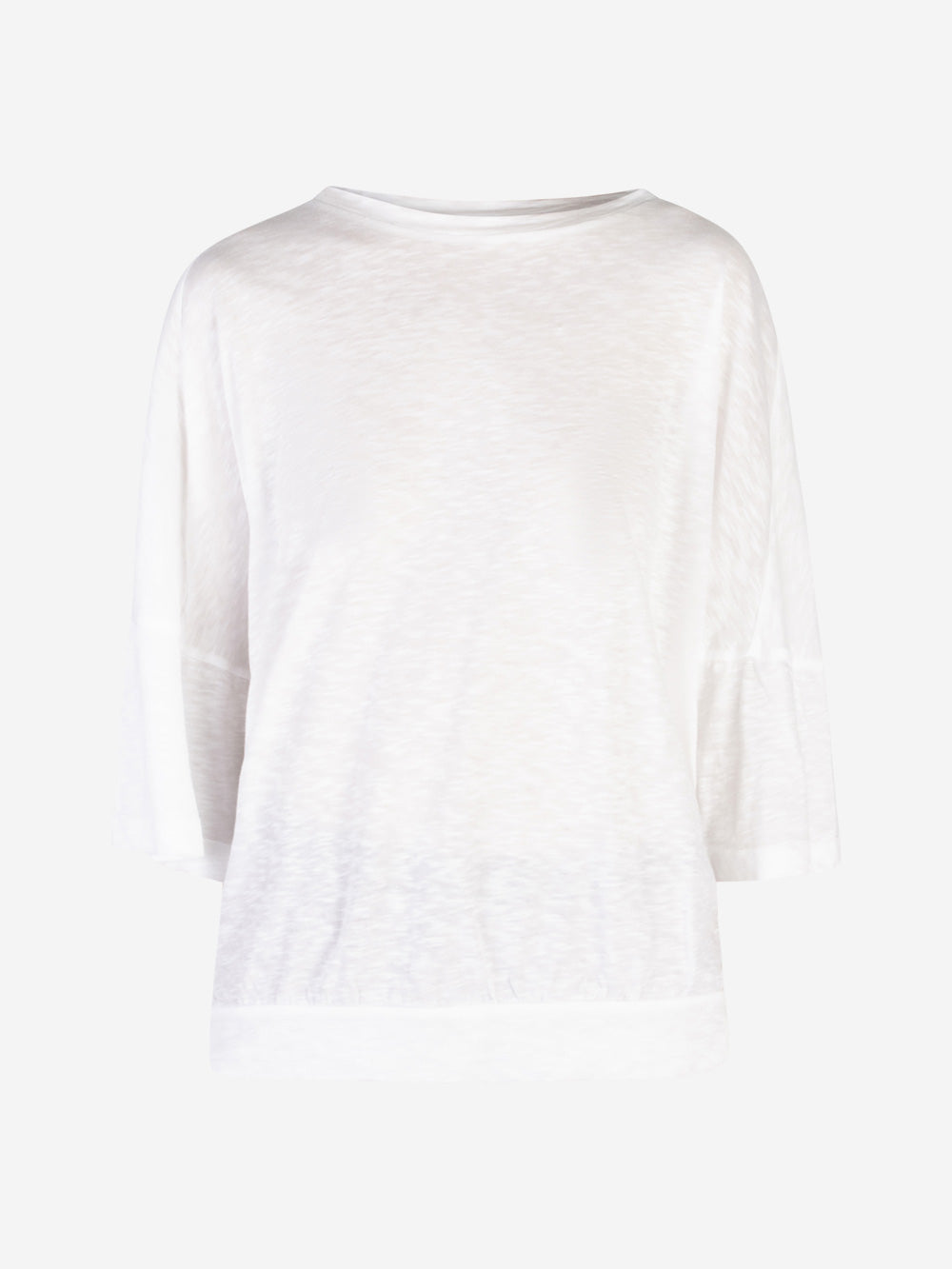 LIVIANA CONTI T-shirt in maglia bianca Bianca Urbanstaroma