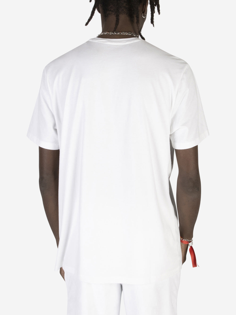 MAJESTIC FILATURES T-shirt in cotone bianco Bianco Urbanstaroma