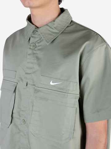 NIKE Camicia Nike Life Military verde Verde