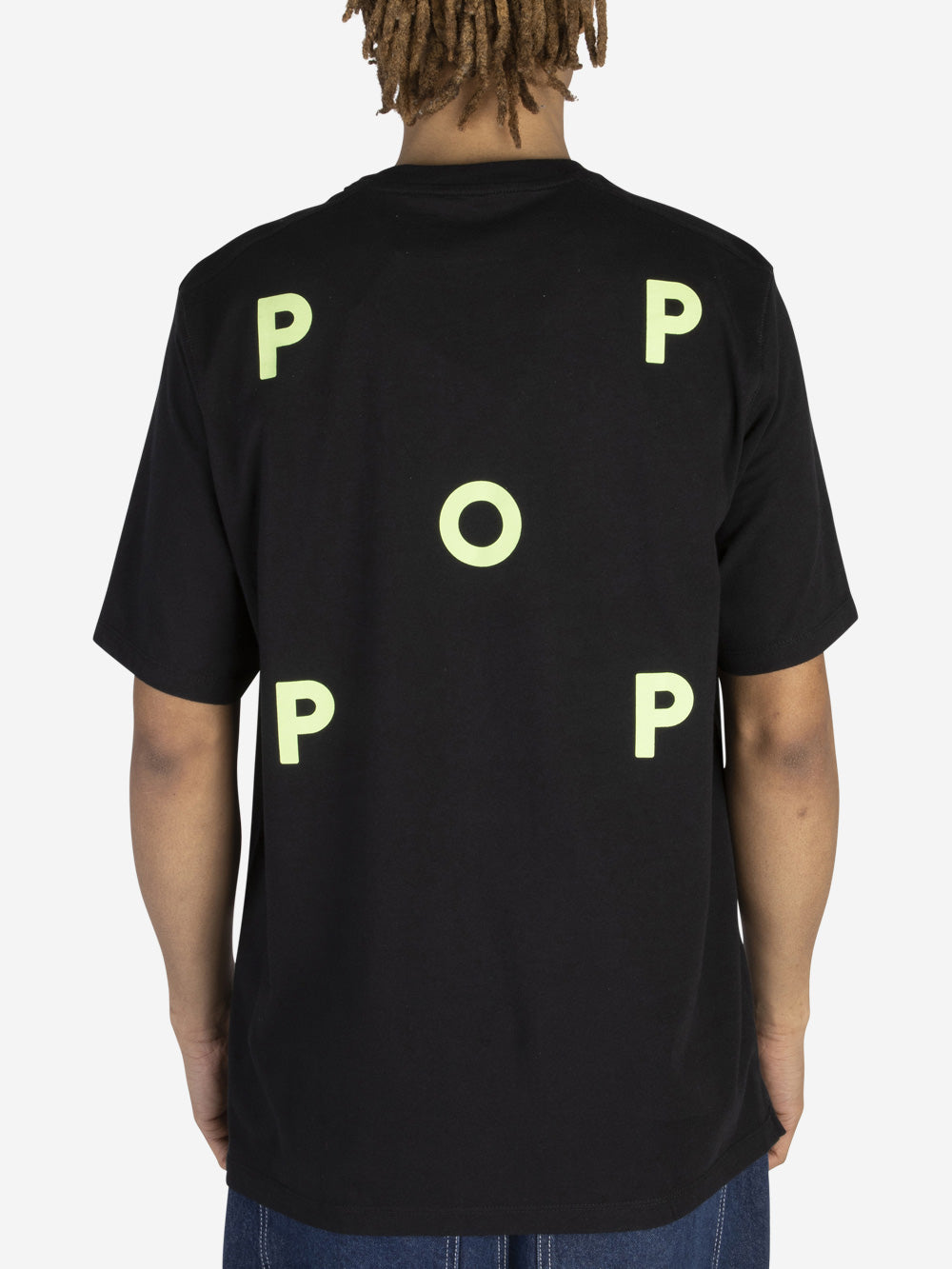 POP TRADING COMPANY T-shirt Pop Logo Nero Urbanstaroma