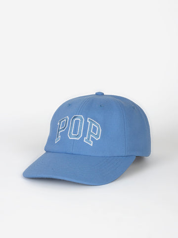 POP TRADING COMPANY Cappello Arch Sixpanel blu
