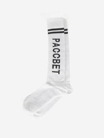 RASSVET (PACCBET) Calze lunghe con logo Bianco