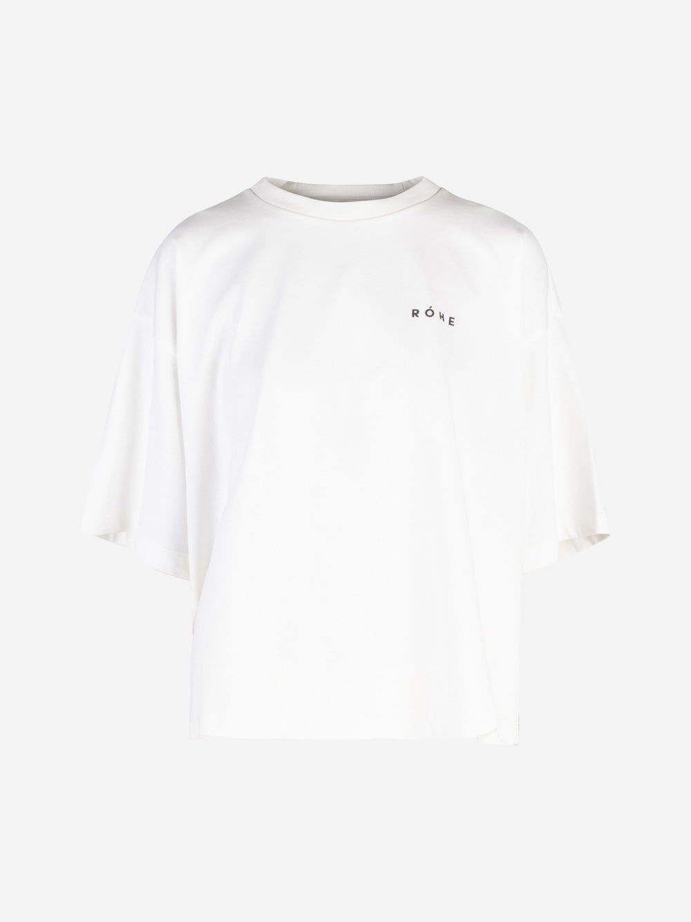 ROHE T-shirt con logo Bianco Urbanstaroma