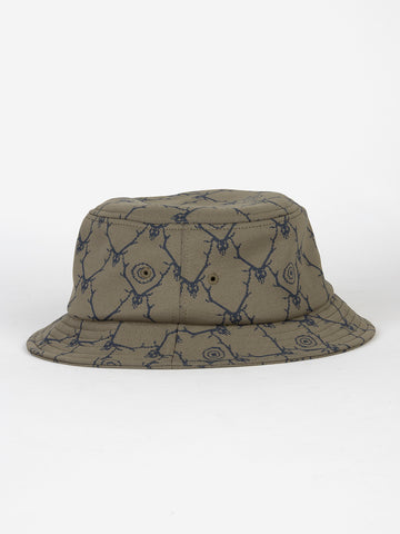 SOUTH2 WEST8 Cappello Bucket in Jacquard Beige