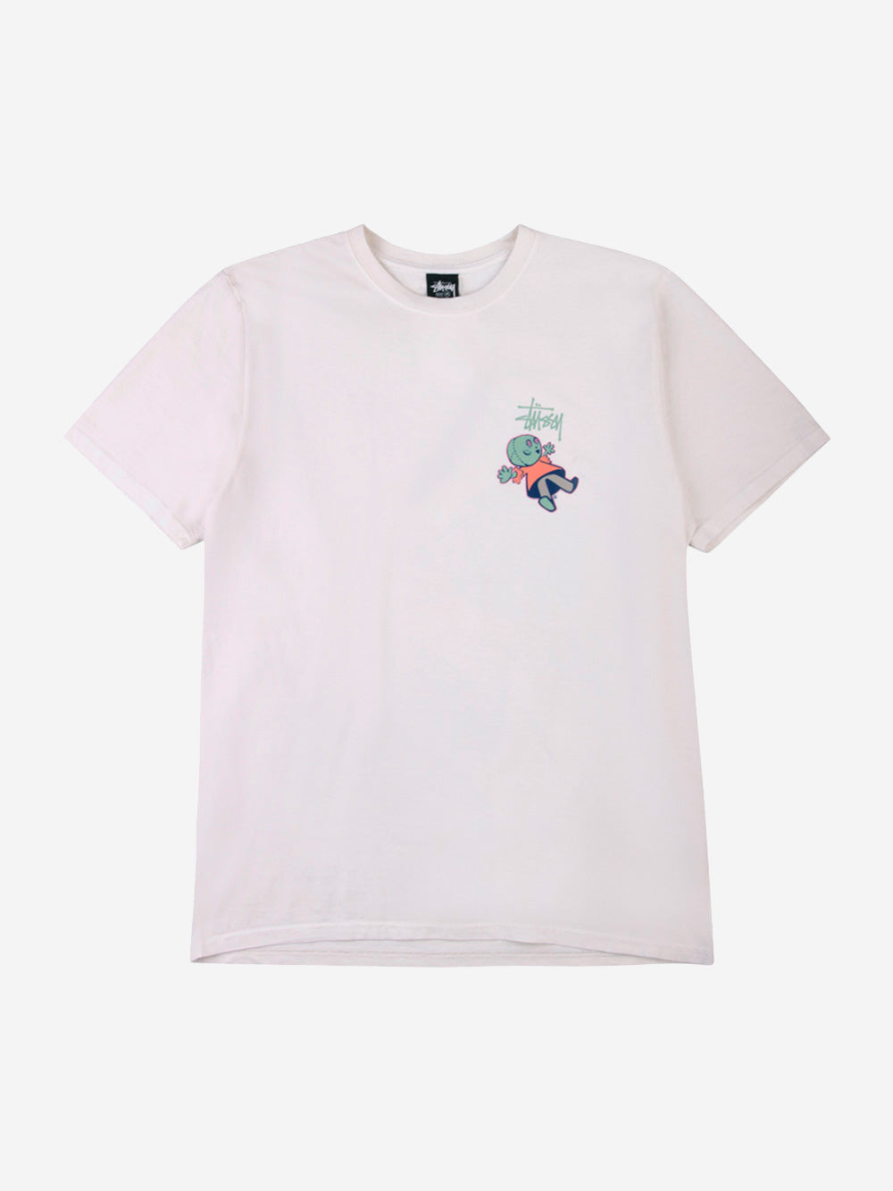 STUSSY T-shirt Dollie Pigment Dyed bianca Naturale Urbanstaroma