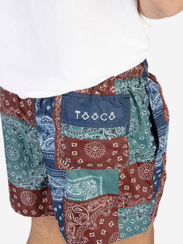 TOOCO Costume Bandana Patch Forest Multicolor
