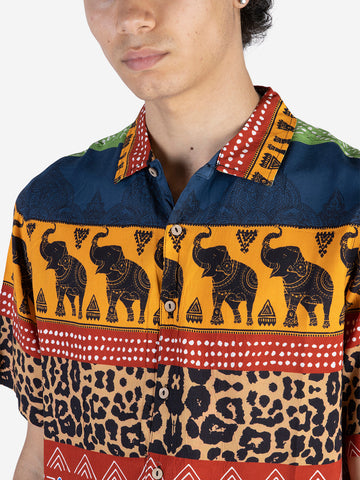 TOOCO Camicia Mowgli a stampa afro Multicolor