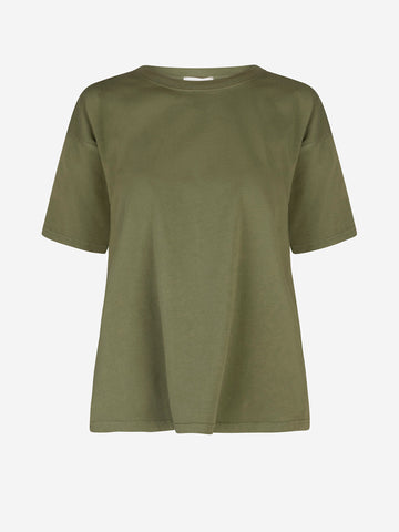 AMERICAN VINTAGE T-shirt in cotone Verde
