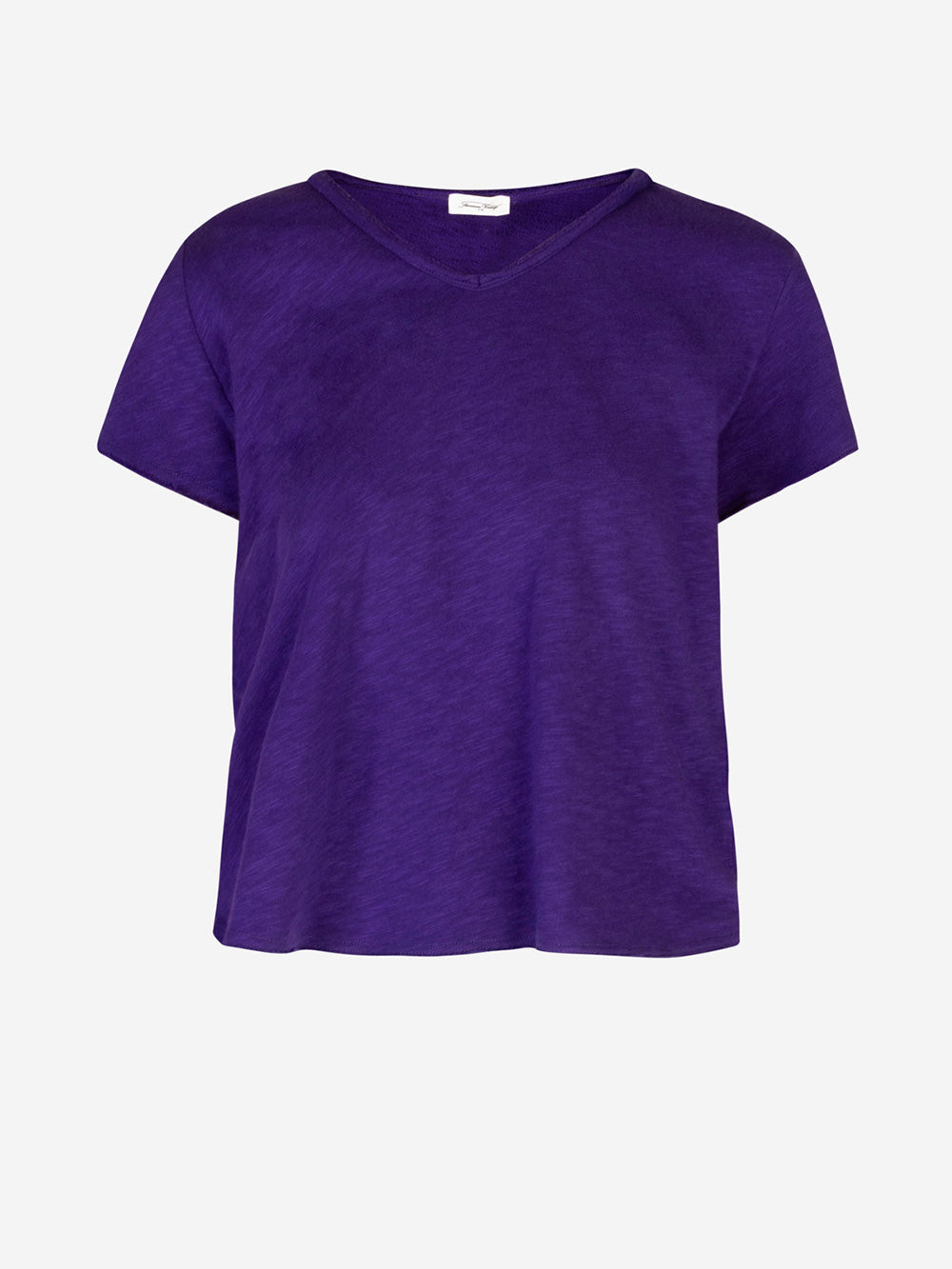 AMERICAN VINTAGE T-shirt cropped in cotone Viola Urbanstaroma