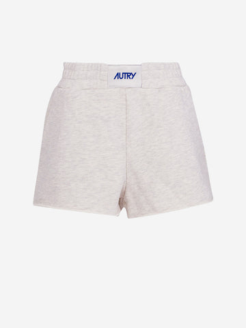 AUTRY Shorts in cotone Grigio melange