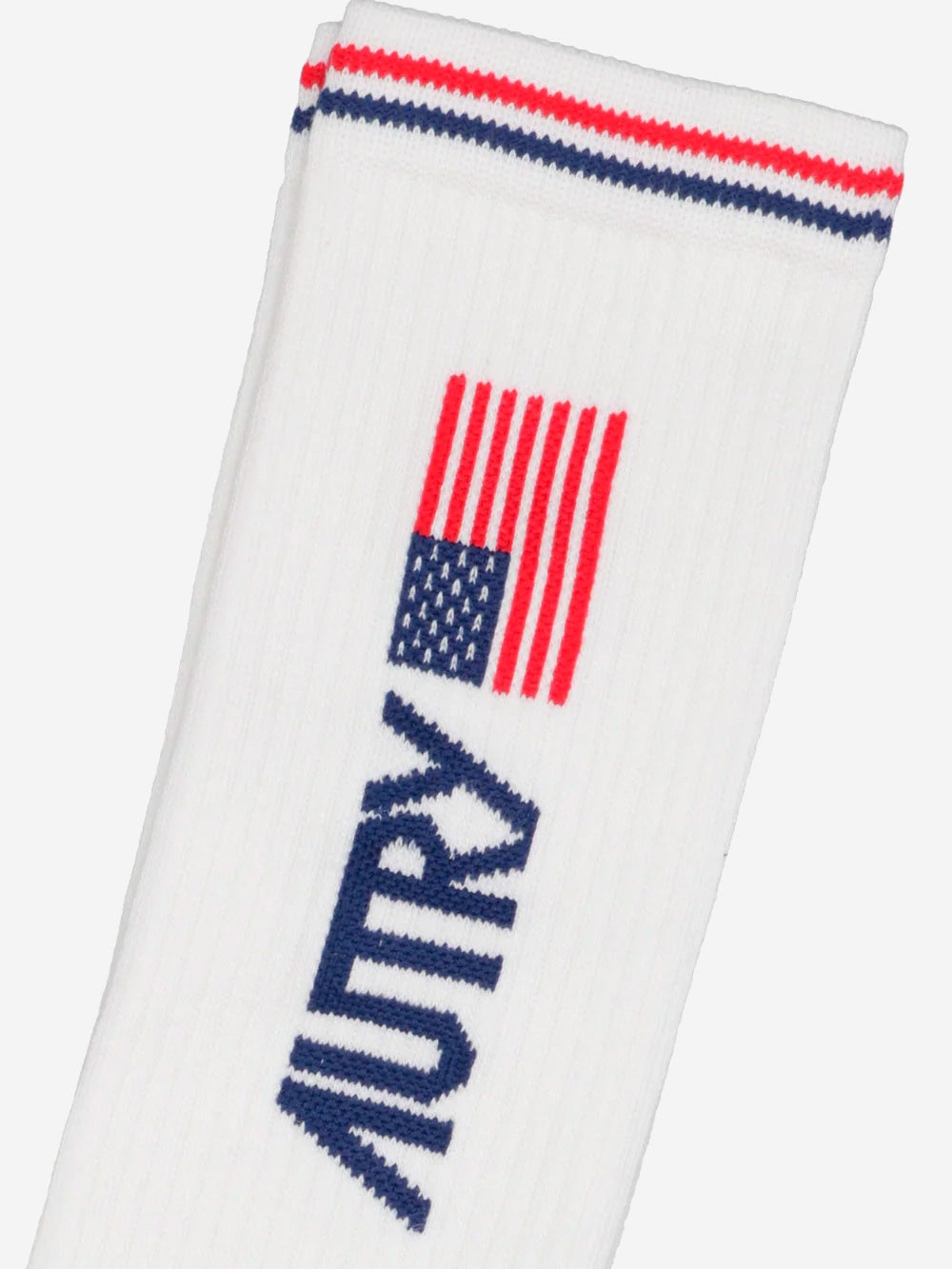 AUTRY Calze American Flag Bianco Urbanstaroma