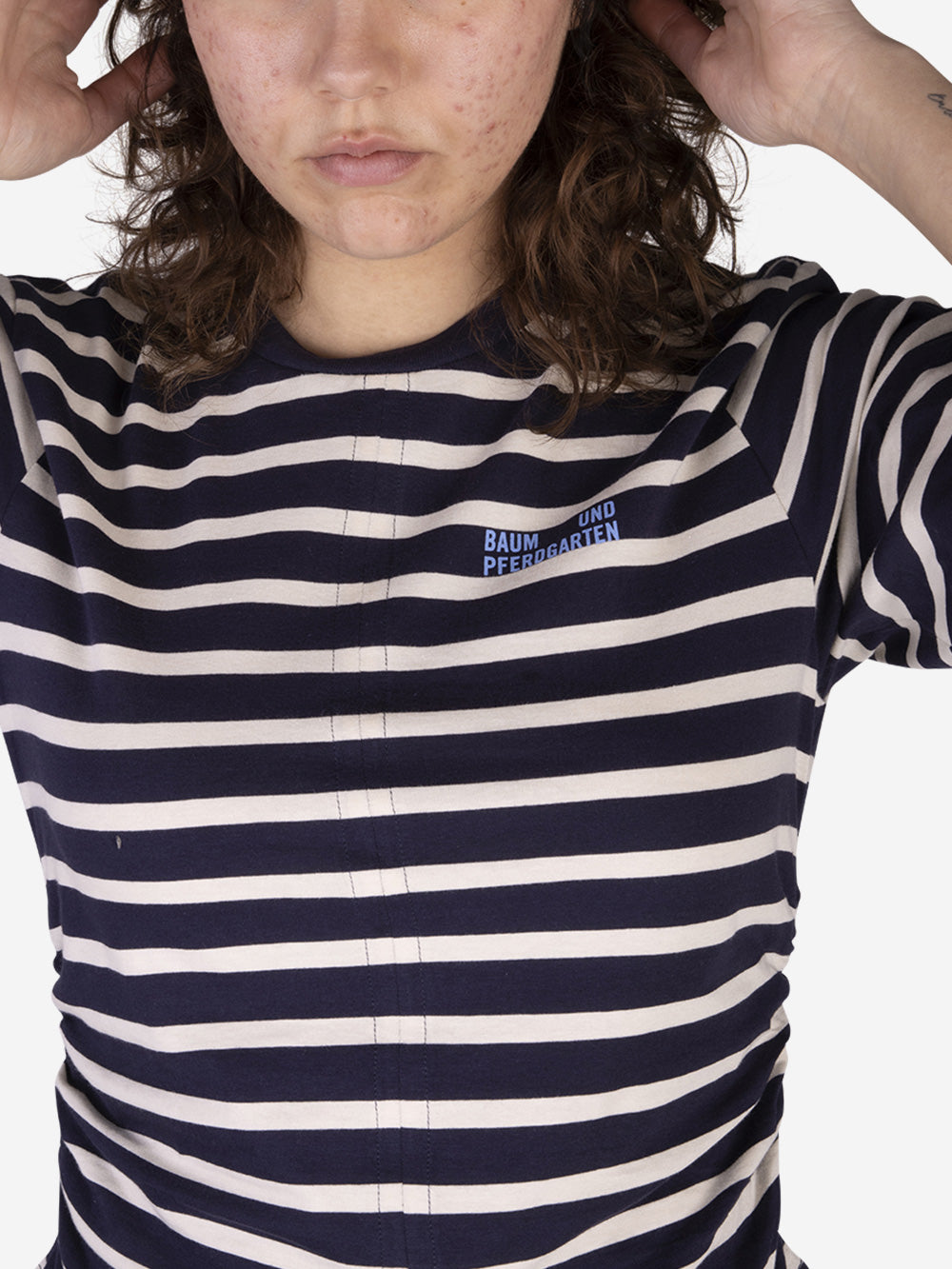 BAUM UND PFERDGARTEN T-shirt a righe Blu Urbanstaroma