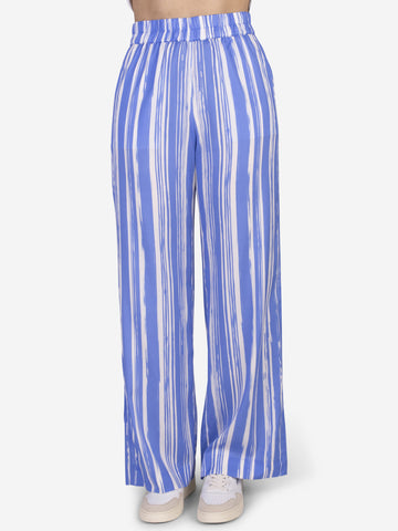 BAUM UND PFERDGARTEN Pantaloni in seta Blu