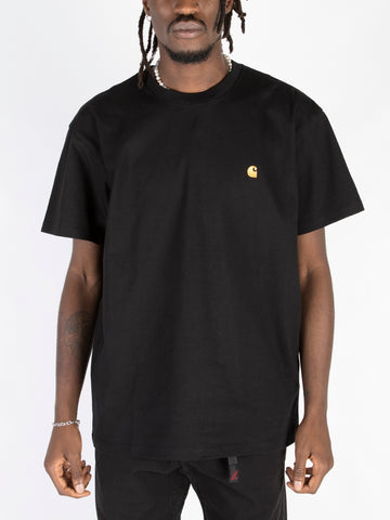 CARHARTT WIP T-shirt Chase in cotone Nero