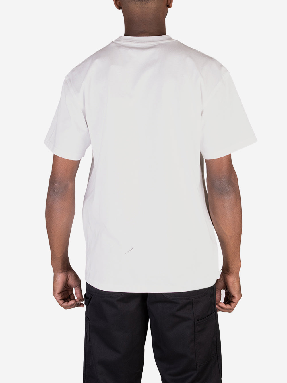 CARHARTT WIP T-shirt American Script Bianco Urbanstaroma