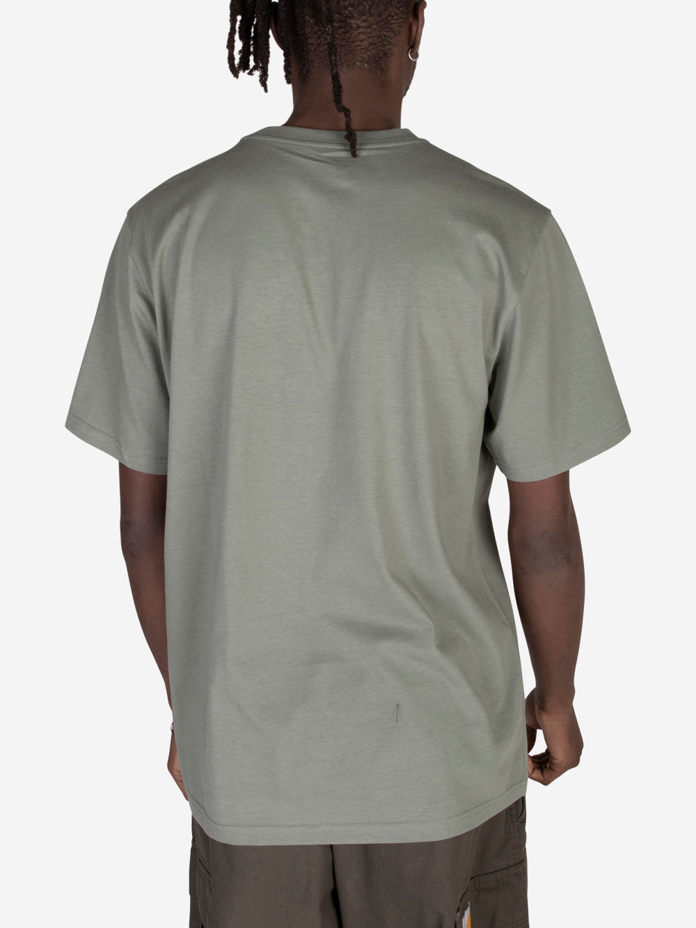 CARHARTT WIP T-shirt pocket in cotone verde Verde Urbanstaroma