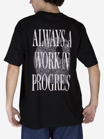 CARHARTT WIP T-shirt S/S "Always a WIP" Nero
