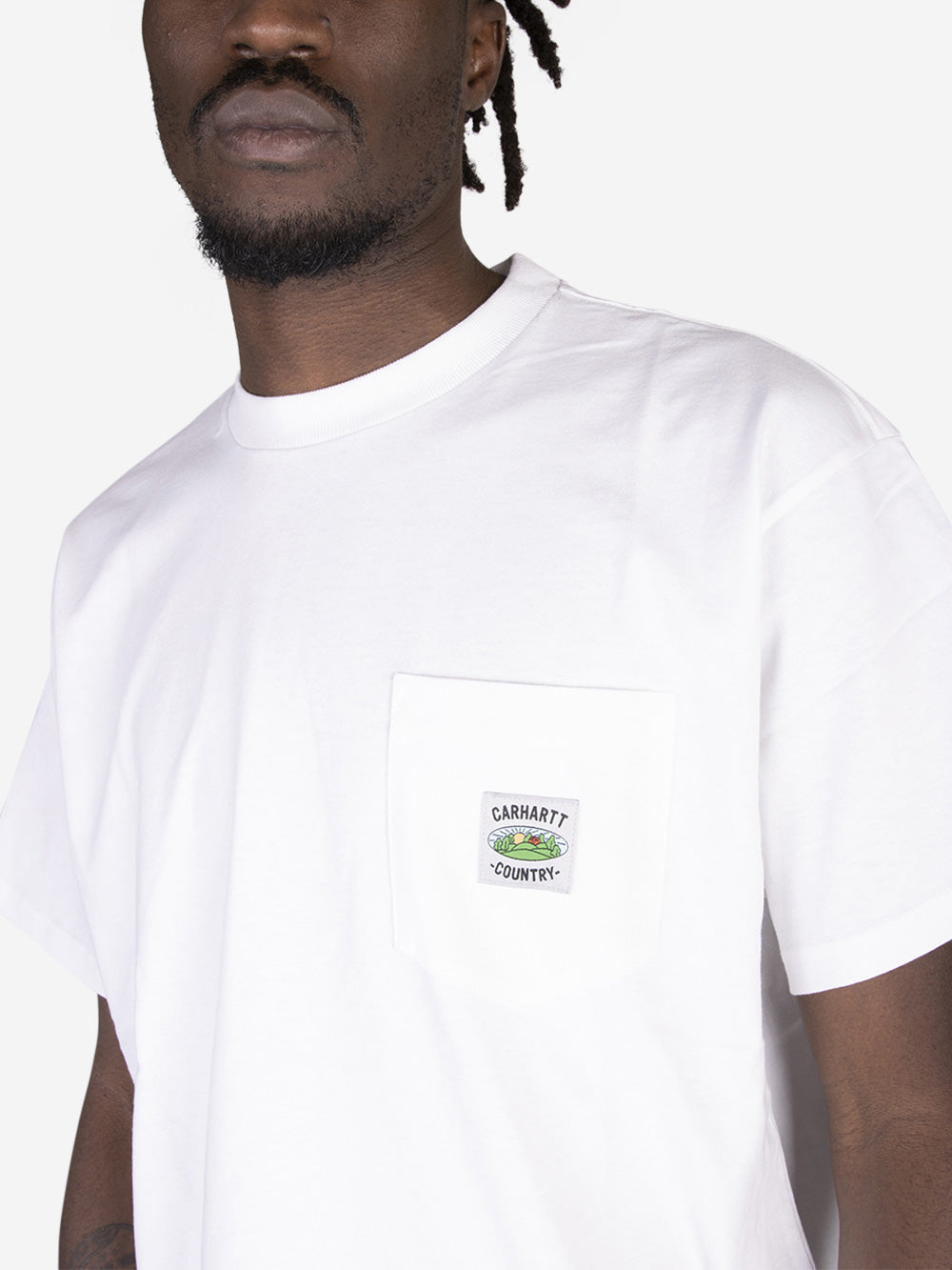 CARHARTT WIP S/S Field Pocket T-Shirt Bianco Urbanstaroma