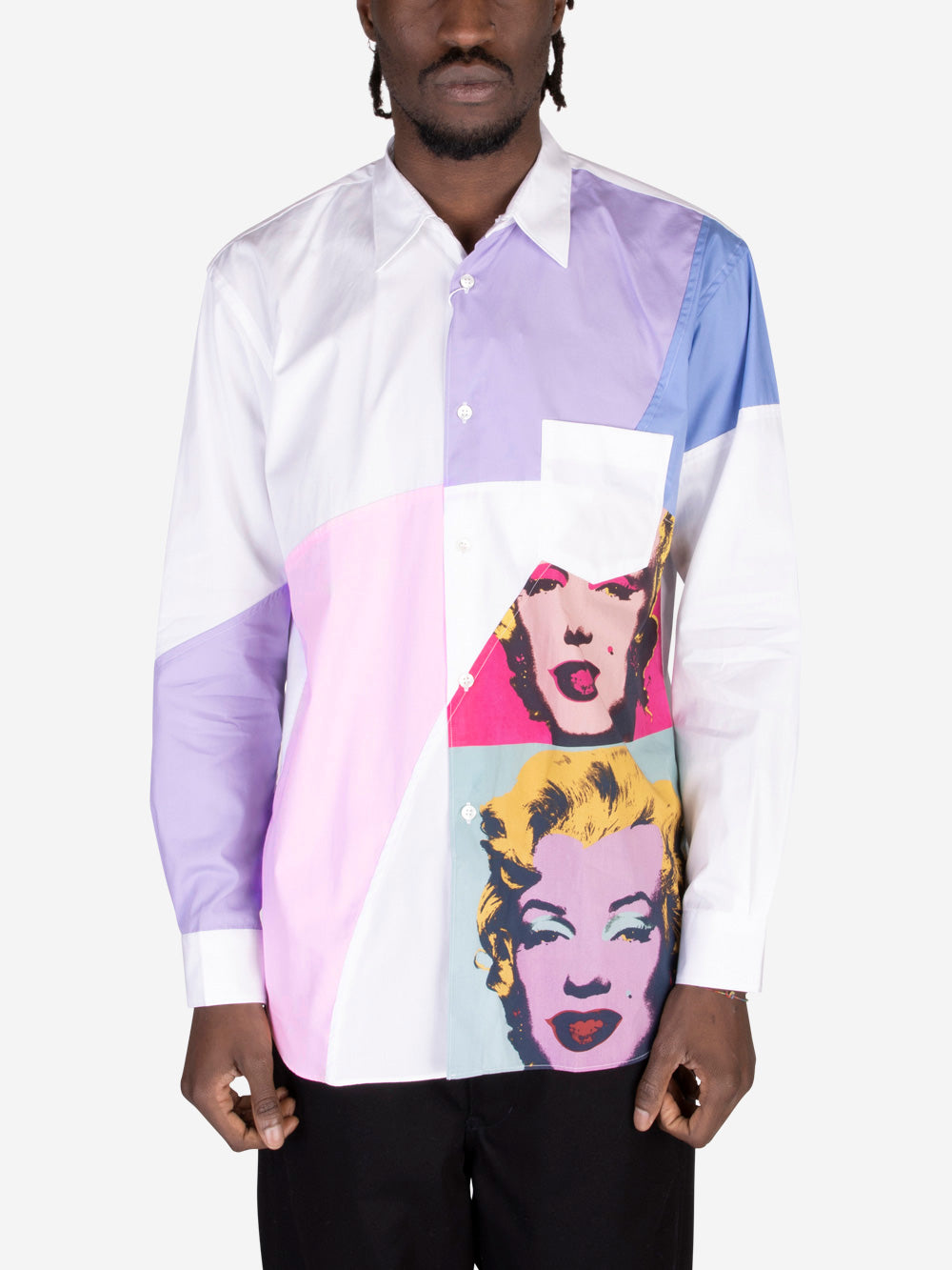 COMME DES GARCONS SHIRT Camicia Andy Warhol Multicolor Urbanstaroma