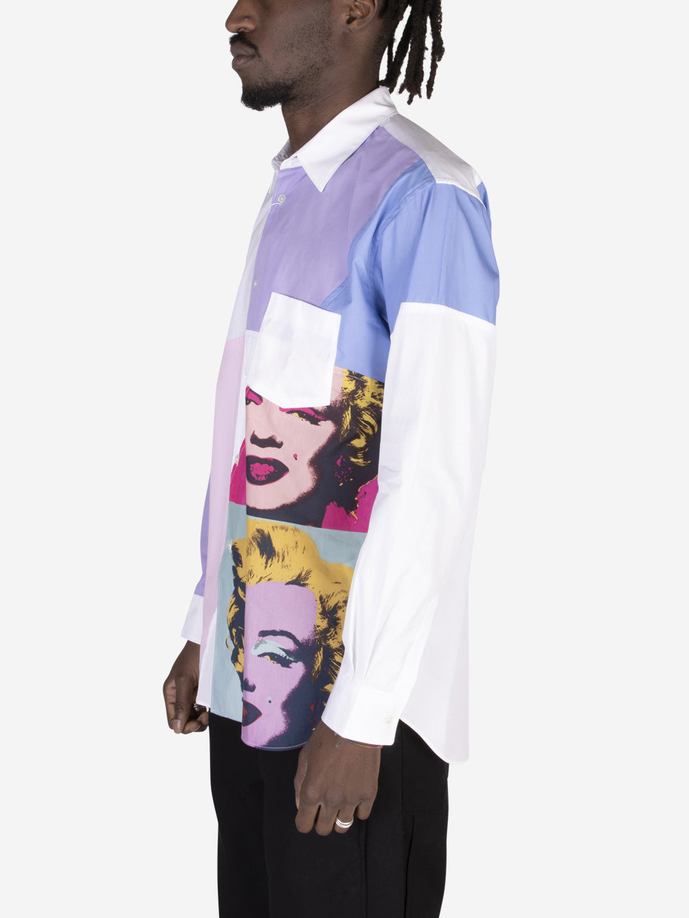 COMME DES GARCONS SHIRT Camicia Andy Warhol Multicolor Urbanstaroma