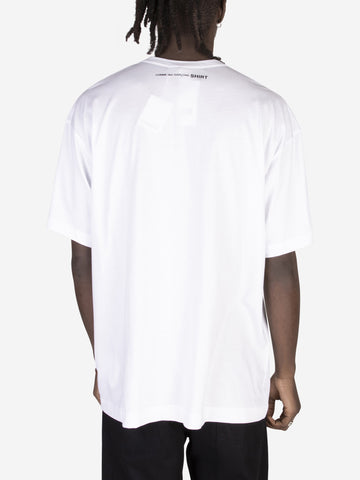 COMME DES GARCONS SHIRT T-shirt oversize Bianco