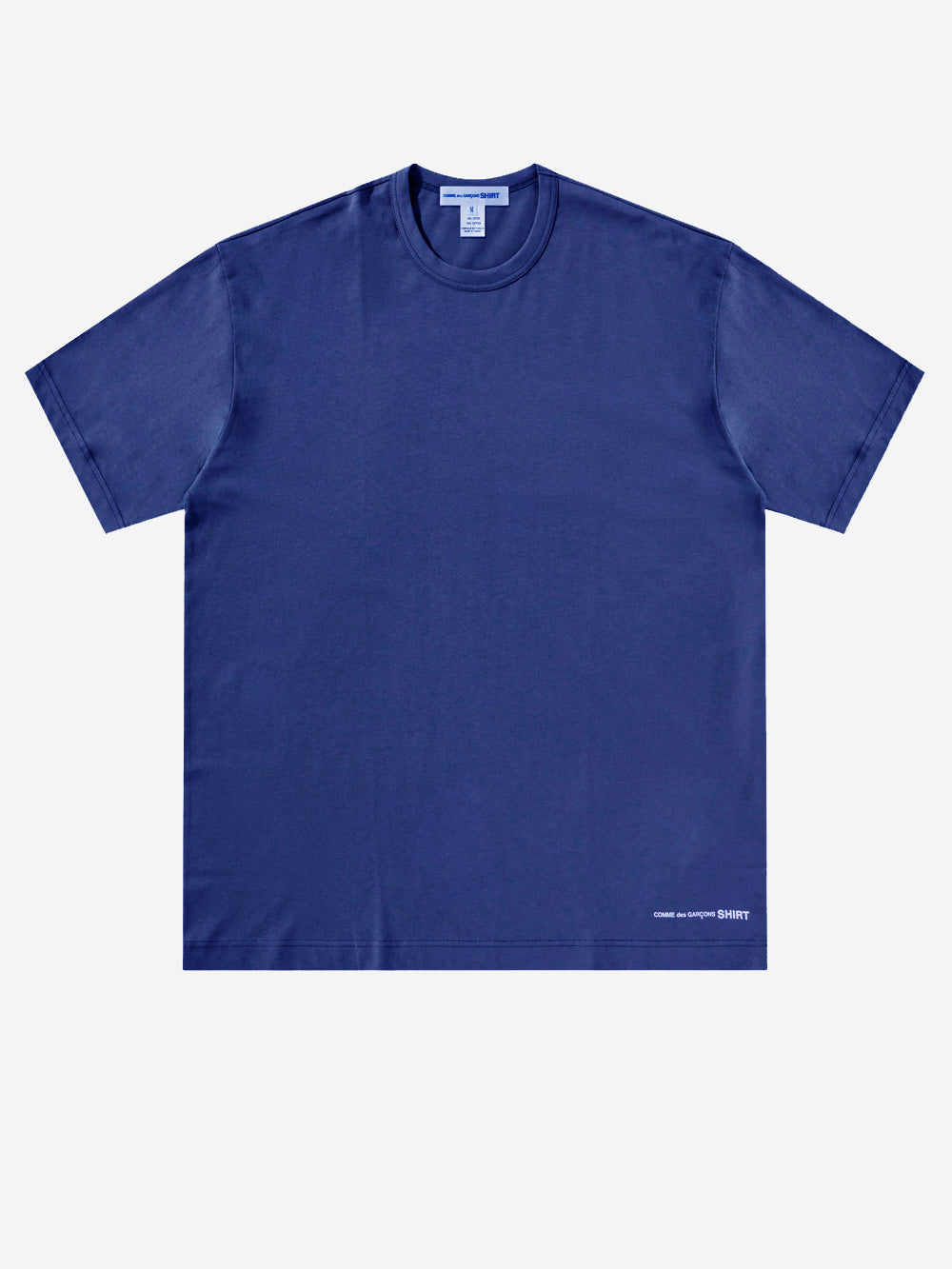 COMME DES GARCONS SHIRT T-shirt in cotone Navy Urbanstaroma