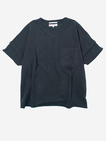F/CE. T-shirt in french terry Grigio