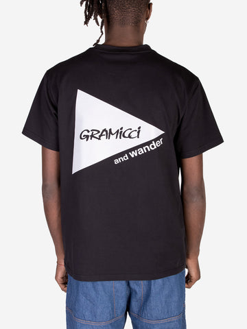 GRAMICCI Gramicci x and Wander T-shirt Nero