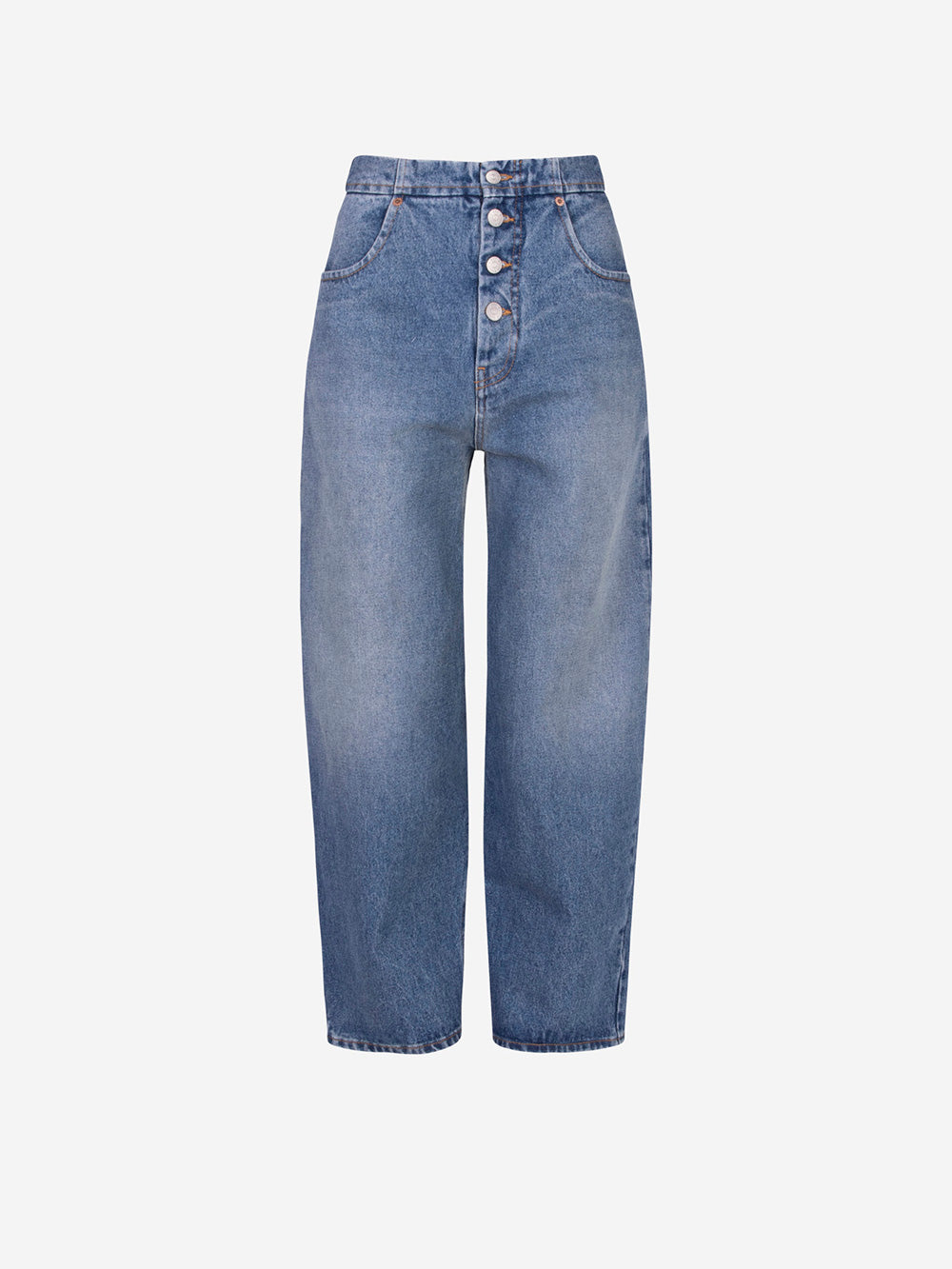 MM6 MAISON MARGIELA Jeans a vita alta Blu Urbanstaroma