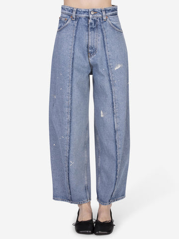 MM6 MAISON MARGIELA Jeans a pannelli Blu