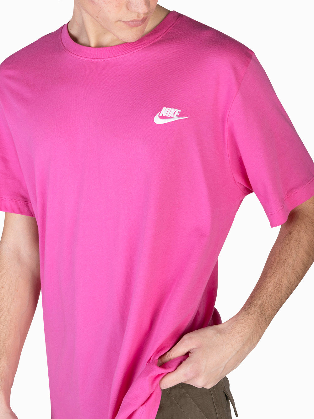 NIKE T-shirt Sportswear Club Rosa Urbanstaroma
