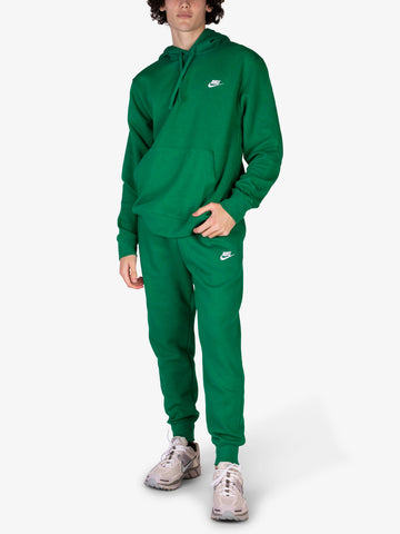 NIKE Felpa Sportswear Club Fleece Verde