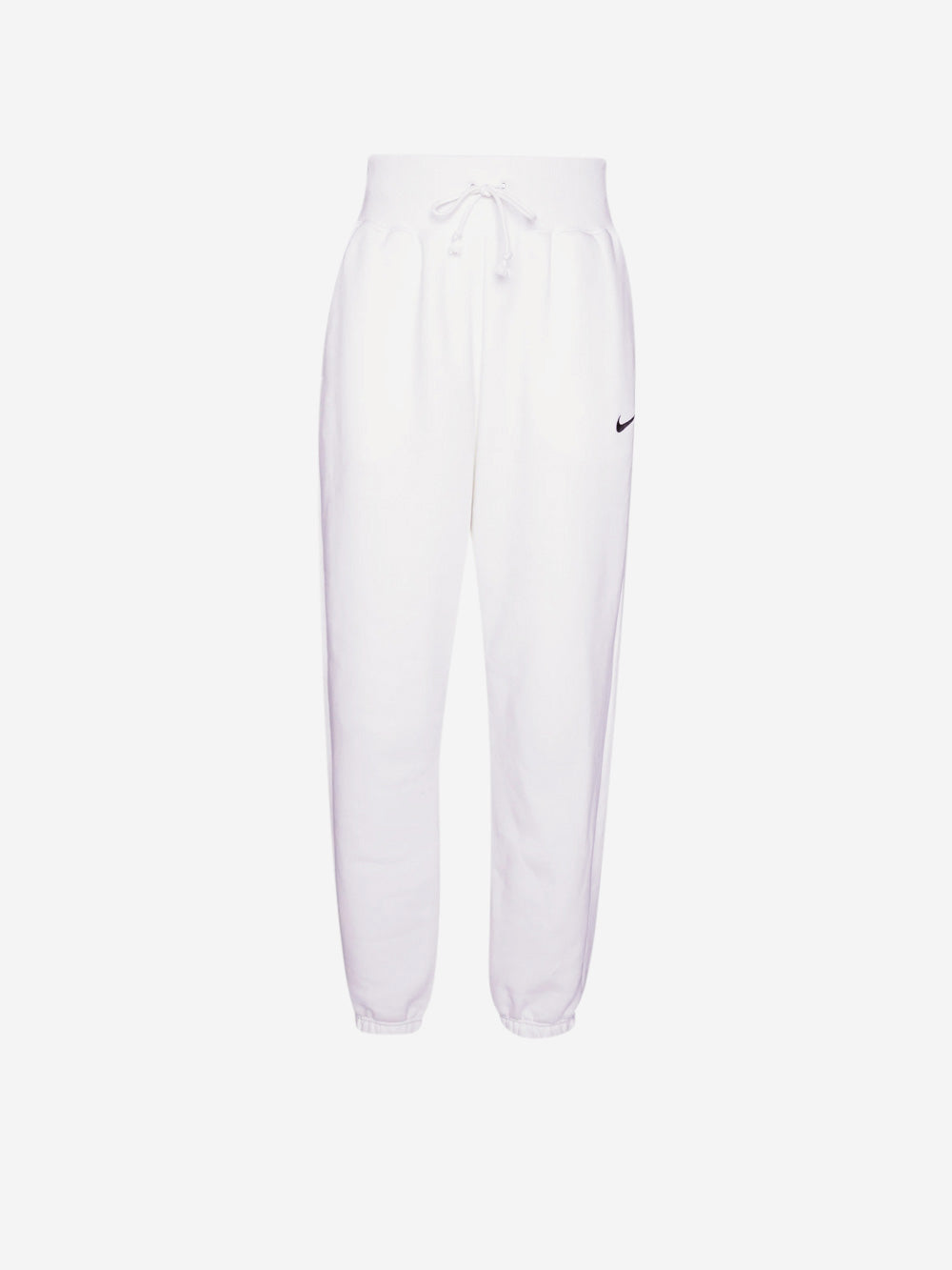 NIKE Pantaloni Sportswear Phoenix Fleece oversize a vita alta Bianco Urbanstaroma