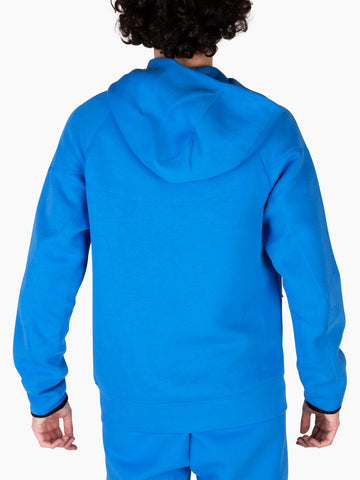 NIKE Felpa Tech Fleece con zip Blu