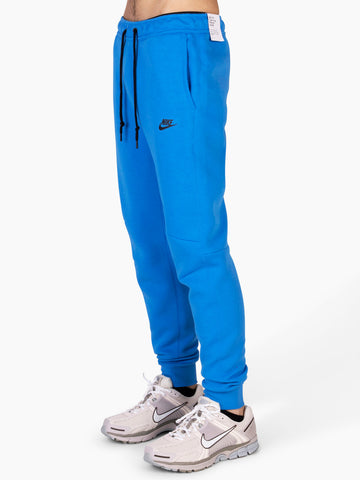 NIKE Pantaloni Tech Fleece Blu