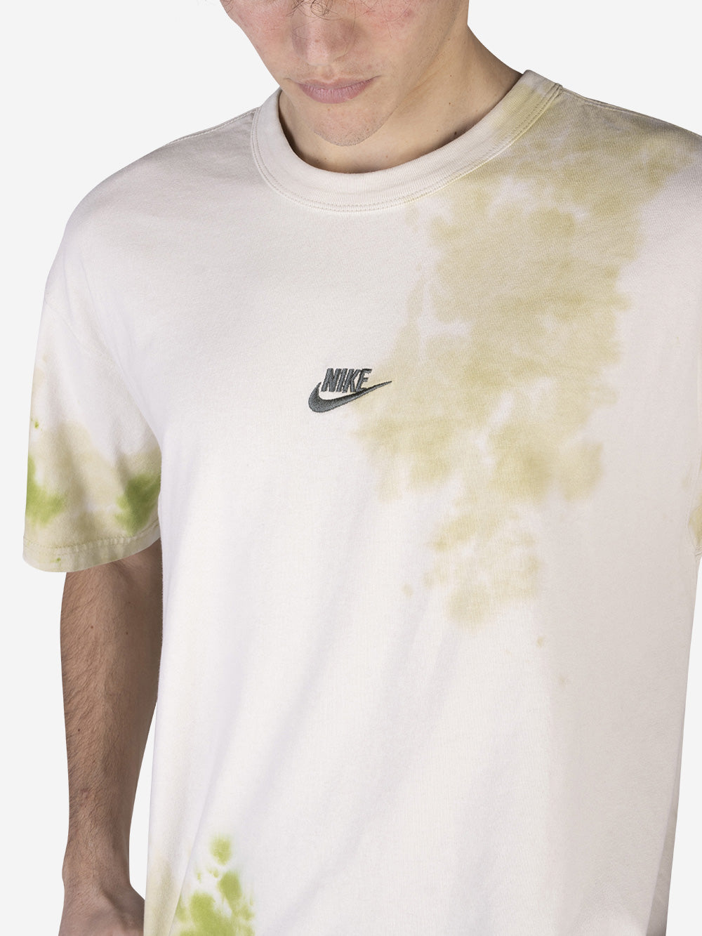 NIKE T-shirt Premium Essentials Tie-Dye Verde Urbanstaroma