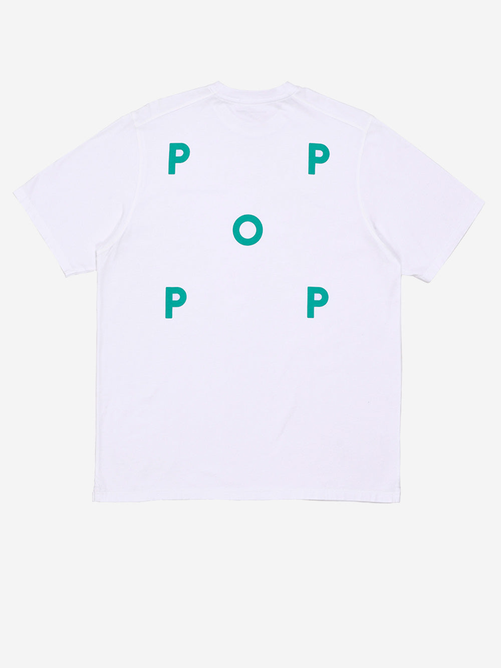 POP TRADING COMPANY T-shirt logo Bianco Urbanstaroma