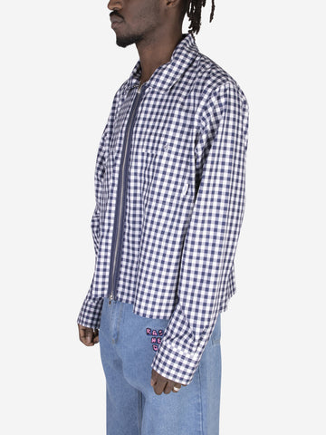 RASSVET (PACCBET) Camicia in vichy di cotone Blu