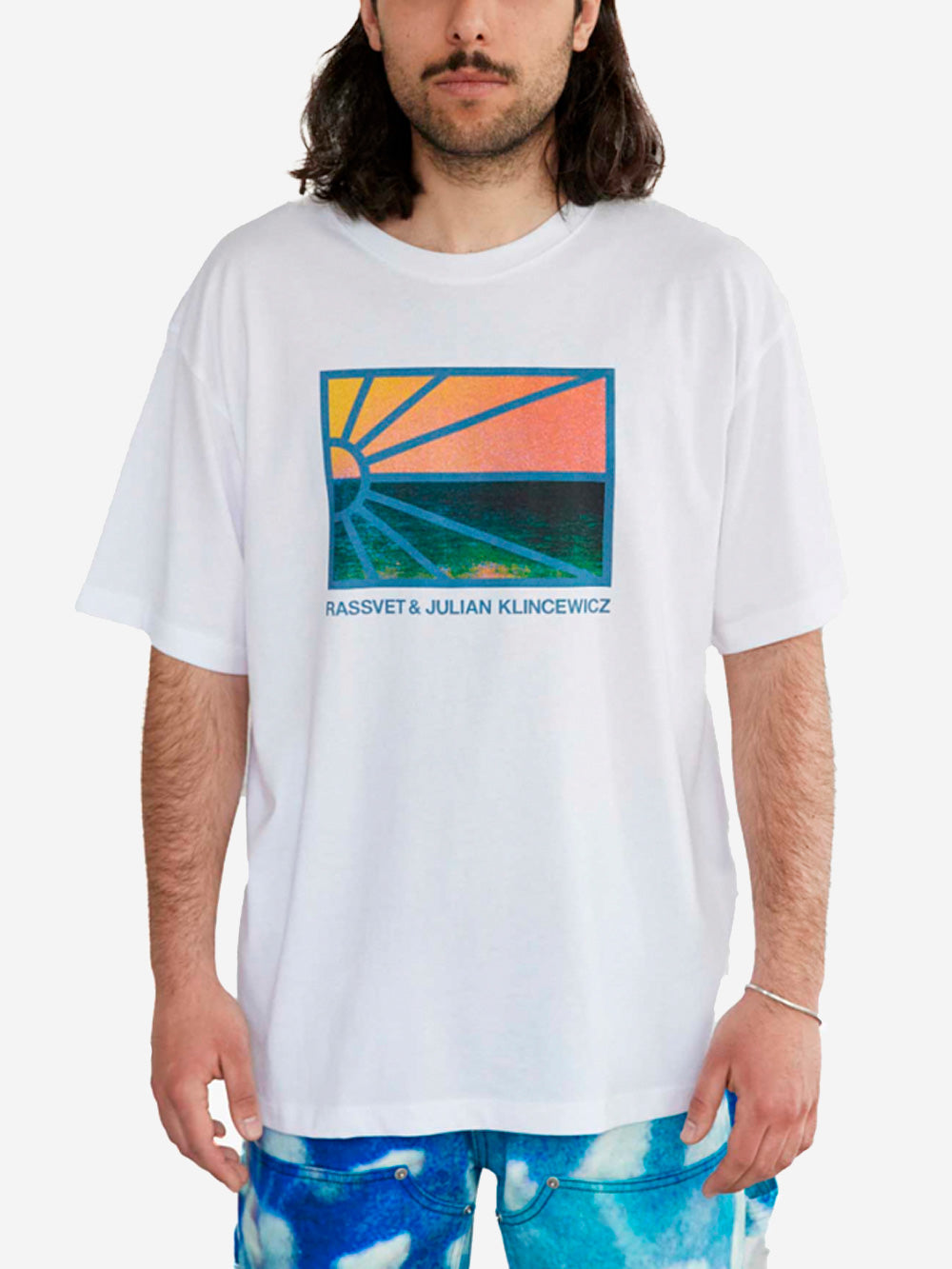 RASSVET (PACCBET) Julian Klincewicz T-shirt Bianco Urbanstaroma