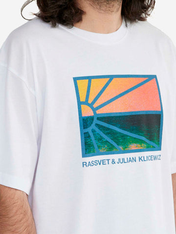 RASSVET (PACCBET) Julian Klincewicz T-shirt Bianco