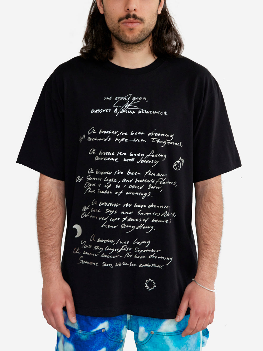 RASSVET (PACCBET) Julian Klincewicz T-shirt Nero Urbanstaroma