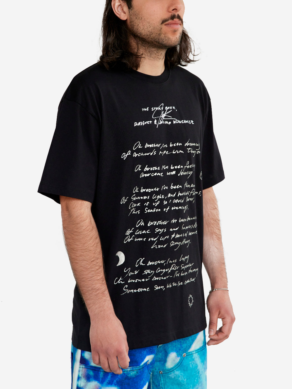 RASSVET (PACCBET) Julian Klincewicz T-shirt Nero Urbanstaroma