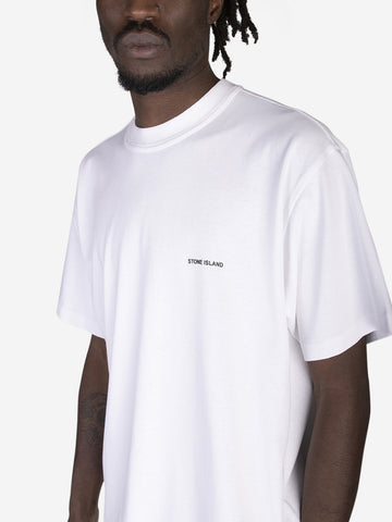 STONE ISLAND T-shirt in cotone Bianco