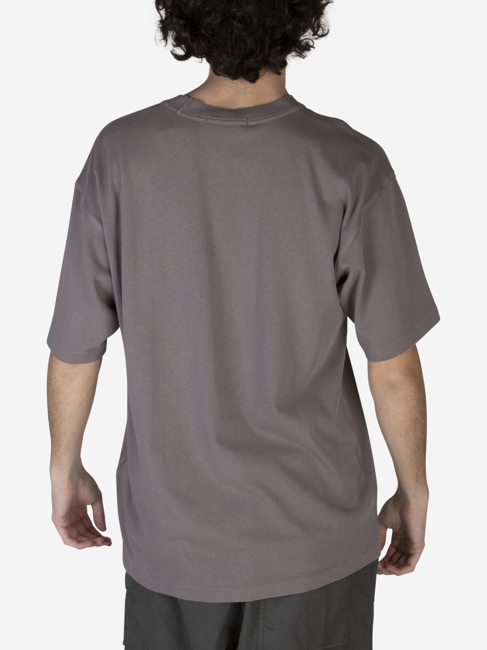STONE ISLAND T-shirt in cotone Tortora Urbanstaroma