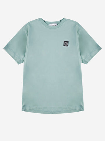 STONE ISLAND T-shirt in cotone verde