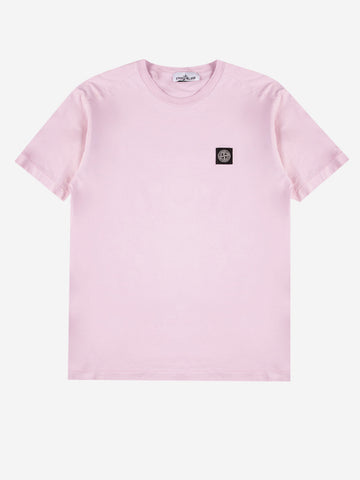 STONE ISLAND T-shirt in cotone Rosa