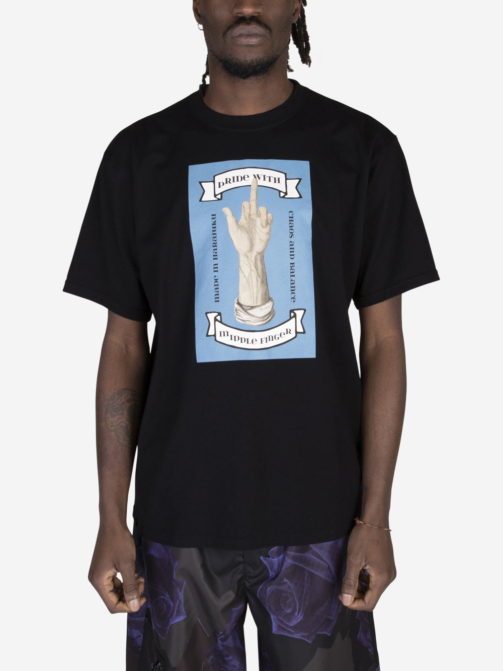 UNDERCOVER T-shirt 'Middle Finger' Nero Urbanstaroma