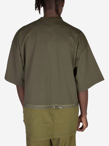 UNDERCOVER T-shirt con taschino Verde militare